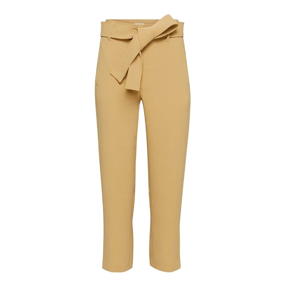 Wilfred Chic Sandy Beige Tie-Front Pants Size 2